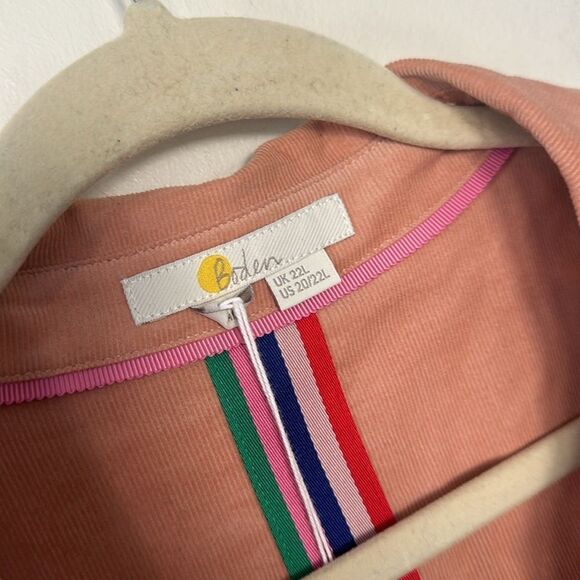 Boden Olympia Corduroy Shirt Dress 20-22L - Picture 8 of 10